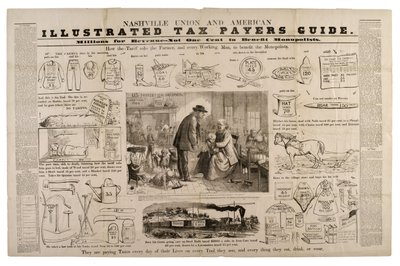Nashville Union and American Illustrated Tax Payers Guide, c.1869-73 by Frank Bellew